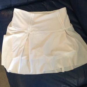Lululemon White Tennis Skirt
